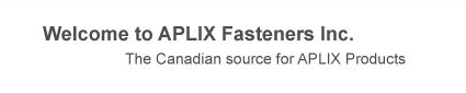 Welcome to APLIX Fasteners Inc.